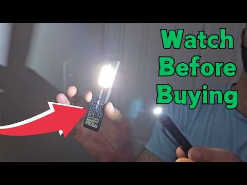 Compact flashlight for work and outdoors