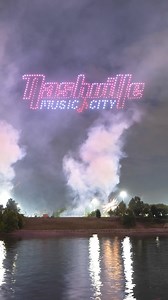 Honoring heroes in Nashville, Tennessee 🇺🇸 Our team opened for the famous firework show in downtown Nashville last night. To all those who serve, thank you for your service 🪖🎖️ Happy Fourth of July! #nashville #droneshow #fourthofjuly | Sky Elements Drones