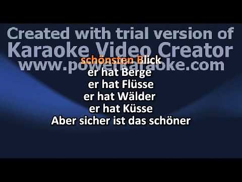 Cup Song - German Lyrics (karaoke)