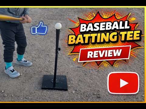 Testing a Baseball Batting Tee at Home