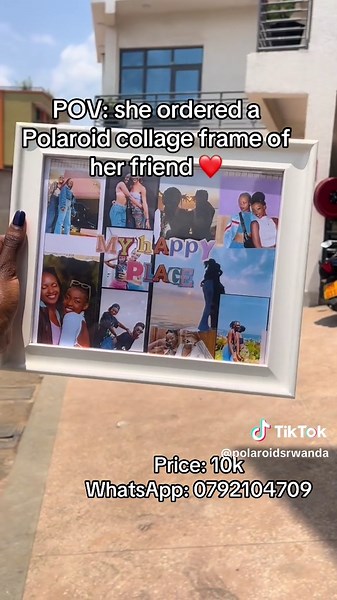 Polaroid picture in Rwanda on TikTok