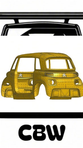 Notre projet 3D sur la Citroën Ami : conception et design