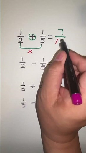 Adding & Subtracting fractions | Fraction addition | Fractions subtraction #fractions #fraction