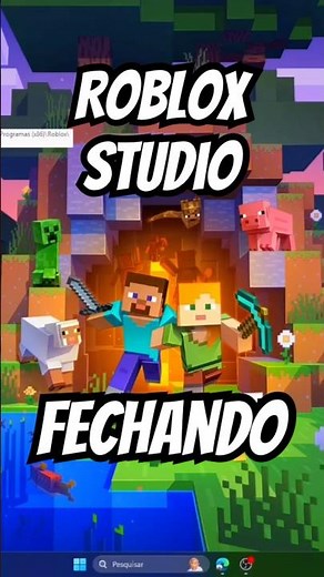 TUTORIAL - ROBLOX STUDIO CLOSING on PC ❌ #shorts #roblox #robloxstudio