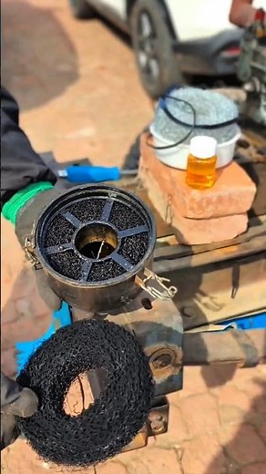 Cleaning and Oiling a Small Engine Air Filter | Engine Maintenance Trick 🔧