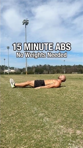 🔥15 Minute Abs Workout — No Equipment Needed!