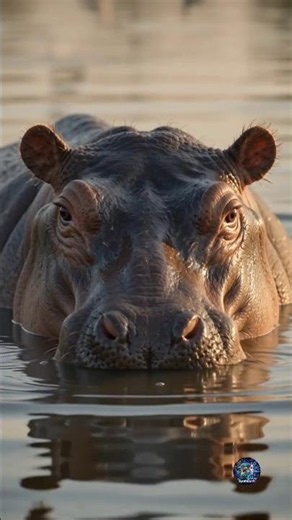 हिप्पो के बारे में ये बातें शायद आप नहीं जानते! #hippo #animals #facts #shorts