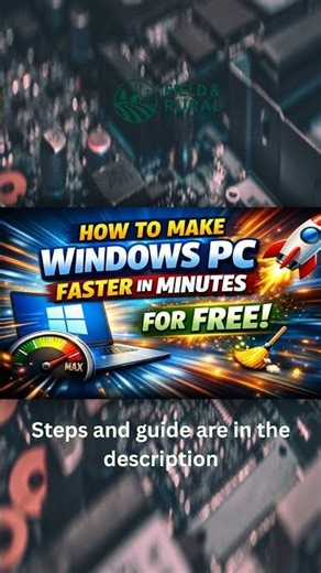 How to Make Your Windows PC Faster for FREE! (2026)
