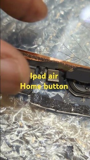 iPad air home button issues #ipad #homebutton