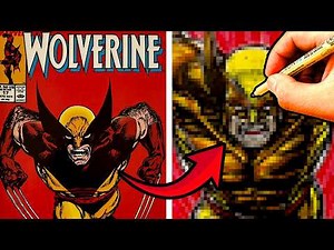 MARVEL ARTIST redraws FAMOUS COMIC COVERS! John Byrne's WOLVERINE #17