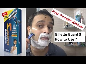 Gillette Guard 3 Review India | First Consumer Review on Youtube