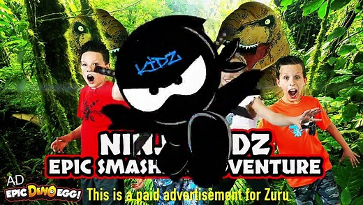 Epic Dino Smashers Adventure! Ninja Kidz