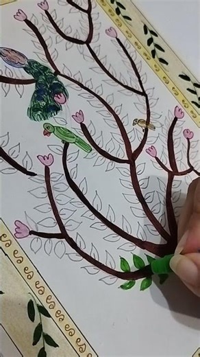 Pattachitra Art Motif 2 Tree of Life #odisha #art