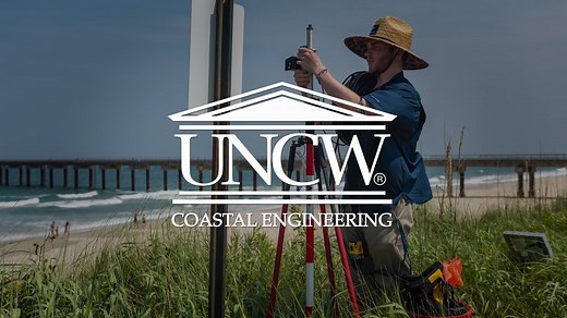 UNCW Coastal Engineering Wave Flume Installation