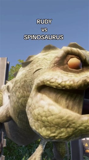 Rudy vs Spinosaurus: Epic Dinosaur Showdown