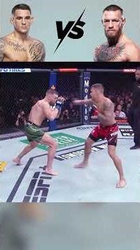 Dustin Poirier vs Coner McGregor