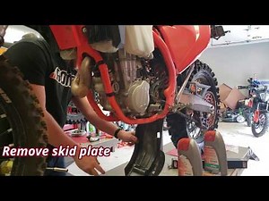 Ktm EXC 450 Motoröl- und Ölfilterwechsel