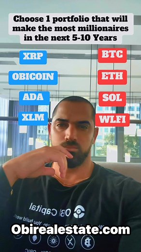 #fypシ゚viralシfypシ゚ #cryptocurrency #XRP #news #XLM #ethereum #BTC #obicoin | OBI Real Estate