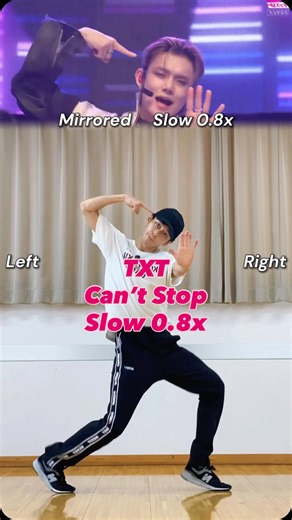 DanceVerse on Instagram: "スタートのステップ後から気づいて入ってない動きある😭かっこいい振り付け😎 TXT『Can’t Stop』Dance Tutorial Mirrored❤️‍🔥Slow Practice Kpop Cover｜ダンス解説｜反転ミラー♪ゆっくり簡単練習 #투바투 #TXT #tomorrow_x_together #DanceTutorial #MOA #MomentsOfAlwaysness #TXT_CantStop #TXTdance #TXTchallenge #DanceVerse #CuTATSUYA #KPOPdance #踊ってみた #スロー再生 #TXTfan #KpopShorts #ダンス解説 #0.8倍速 #ダンスレクチャー #振付解説 #ダンス初心者 #ダンスレッスン #ダンス解説 #kpoptutorial #DanceCover"