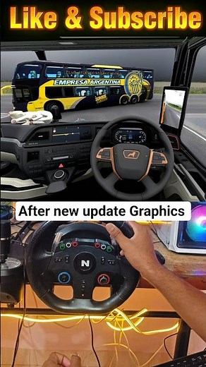 After new update Graphics | Truck Driving | Euro truck simulator 2 gameplay #shorts #ets2