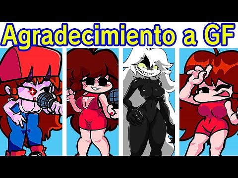 Friday Night Funkin' Agradecimiento A GF Diferentes Versiones Y Skins De GF Sing Release
