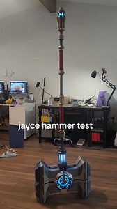 955K views · 7.1K reactions | Mercury hammer test, want to improve some of the hinges and connect points. weight is 8lbs. #cosplay #arcane #jayce | Willow Creative | Facebook