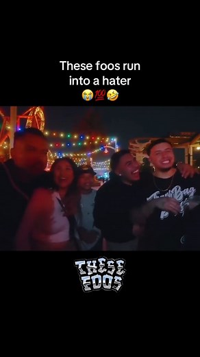 these foos bump into some haters 😭 | TheseFoos