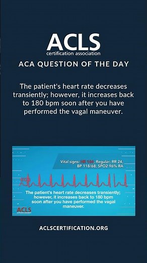What's Your Next SVT Intervention? 🩺 | ACLS Megacode Challenge #shorts #megacode #acls