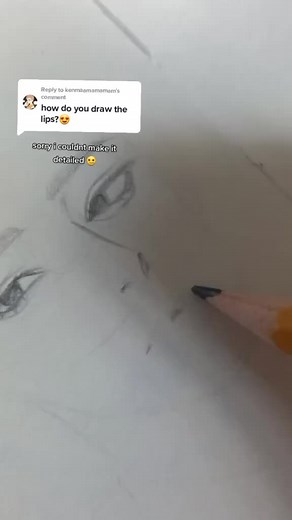 How to Draw Boy Lips - Sketching Tutorial