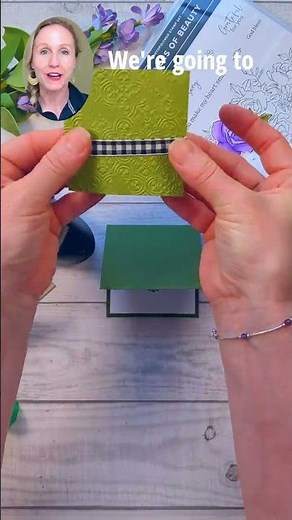 Triangle Double Open Fun Fold Card