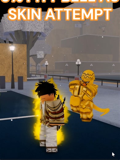 Exploring 6% Pity Bell AU Skin in YBA