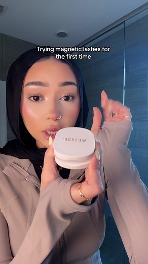 Trying Magnetic Lashes for the First Time | WOSADO Magnetic Eyelashes