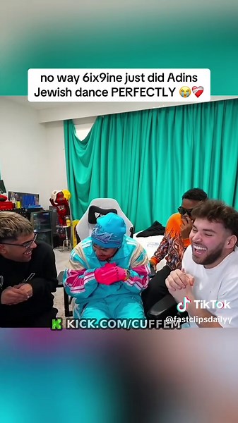 Adin Ross and 6ix9ine's Dance Off: Jewish Dance Moves