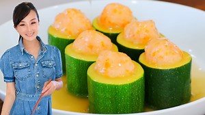 232K views · 5.7K reactions | Steamed Shrimp Stuffed Zucchini (Quick...