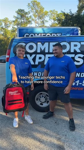 24 reactions | Let’s go Landon!! Welcome to the service side  #hvac #florida | Comfort Experts Air Conditioning & Heating | Facebook