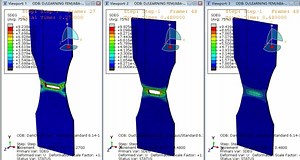 从左到右failure displacement 设置为0.5， 1.0和2.0