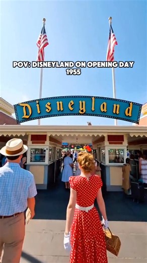 72K views · 3.1K reactions | Opening day. Disneyland. 1955. ✨ | Scenes of the Past | Facebook