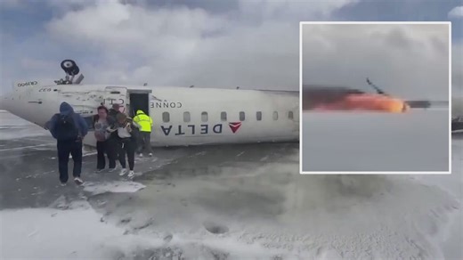 VIDEO: Záběry nehody letadla v Kanadě. Takto vypadalo hrůzné přistání