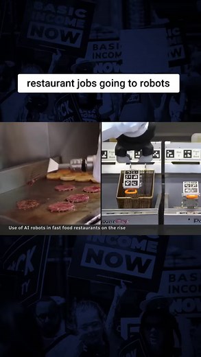 1.9K views · 53 reactions | Robots are moving into replacing more jobs and along with AI this will accelerate these changes in the workplace. We need a #basicincome before it's too late. | UBI Works | Facebook