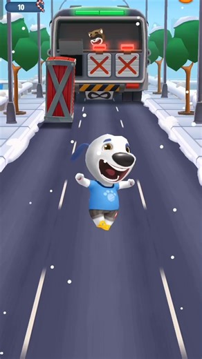 Talking Tom Gold Run - All Characters Reversed Mod Game Video Funny FallsMoments#shorts