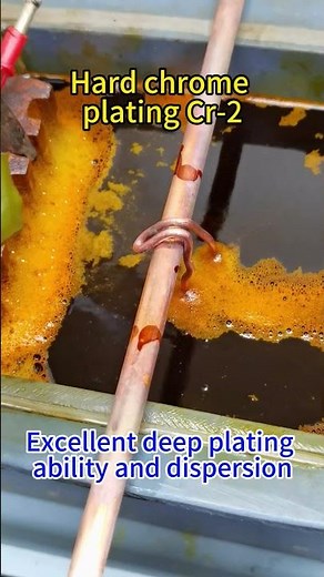 Hard chrome plating process