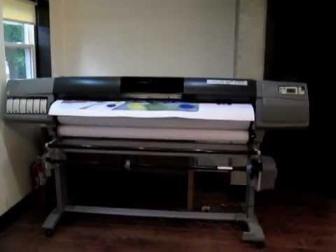 HP Designjet 5500PS UV 60" Large-Format Inkjet Printer