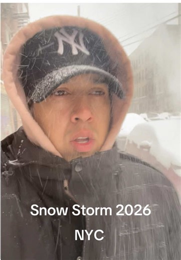 SpongeBob ahh weather #snowstorm2026 #winterstorm2026 #nycwinter #nyc #newyork
