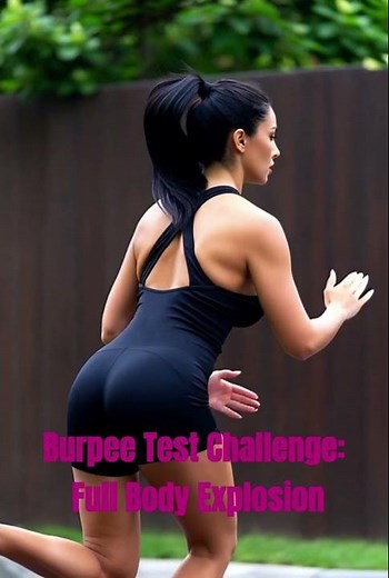 Burpee Test Challenge: Full Body Explosion