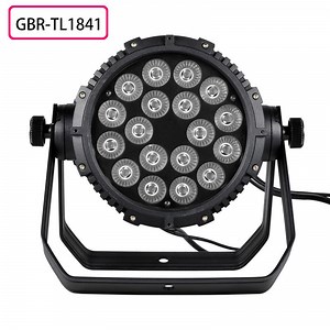 [Hot Item] Gbr Lighting Factory Produce 18X10W RGBW 4in1 Color DMX LED PAR Can Light