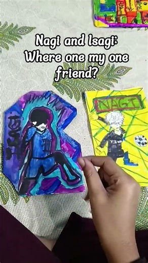 Blue lock soccer players drawing Montagem Miau