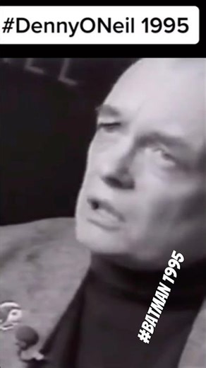 #Batman editor #DennyOneil talks #entertainment with #social #realism in 1995.