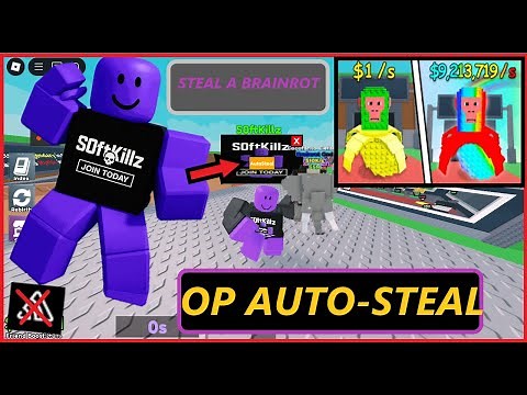[NEW] STEAL A BRAINROT SCRIPT | OP AUTO STEAL, FLY, & MORE