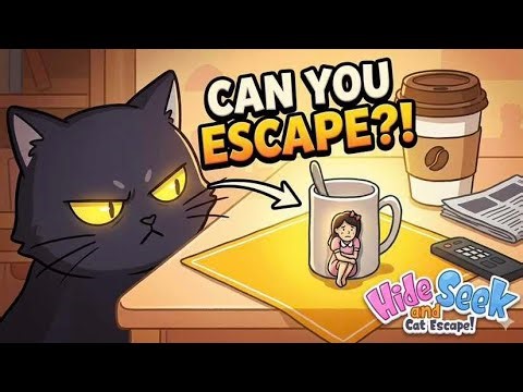 Cat escape Hide and seek- #15