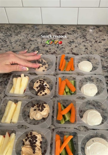 Restocking Our Snack Packs for the Week